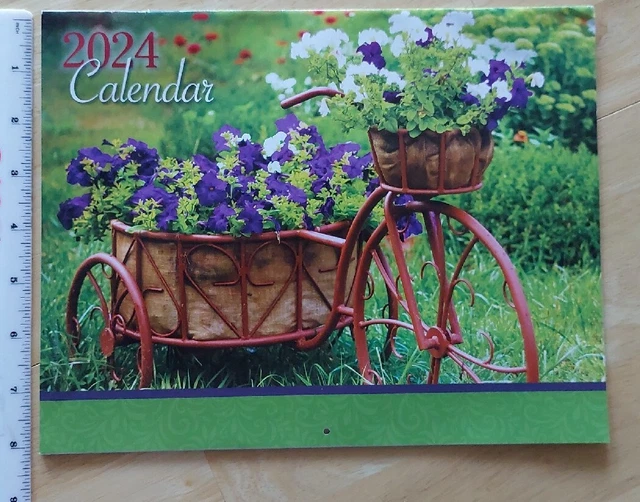 BOYS RANCH 2024 Wall Calendar Ranch Life Photos Nature Gardening