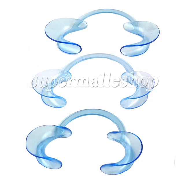 Dental Mouth Opener Teeth Cheek Retractor Tooth Intraoral Lip C Type Small 10pcs