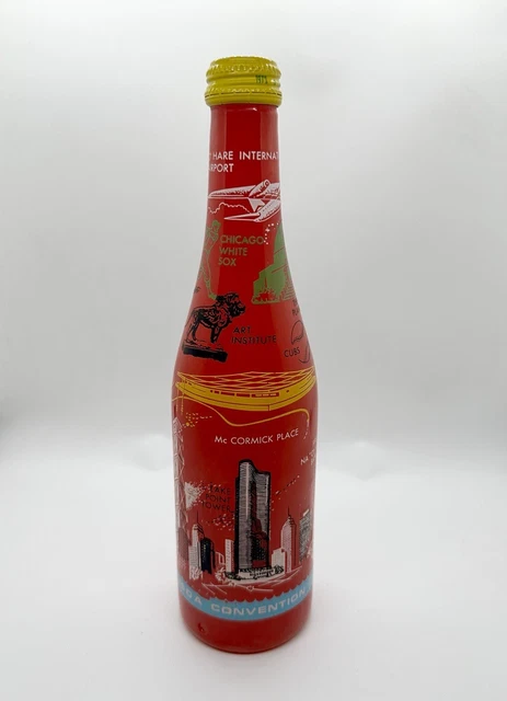 3 VINTAGE  NSDA SODA BOTTLE CONVENTION Bottles 1972, 1976,  1980