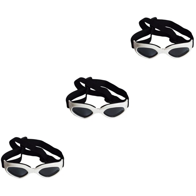 3 piezas Moda Triángulo Perro Gafas de sol Gato Perro Gafas Mascotas Accesorios Gafas Ojo