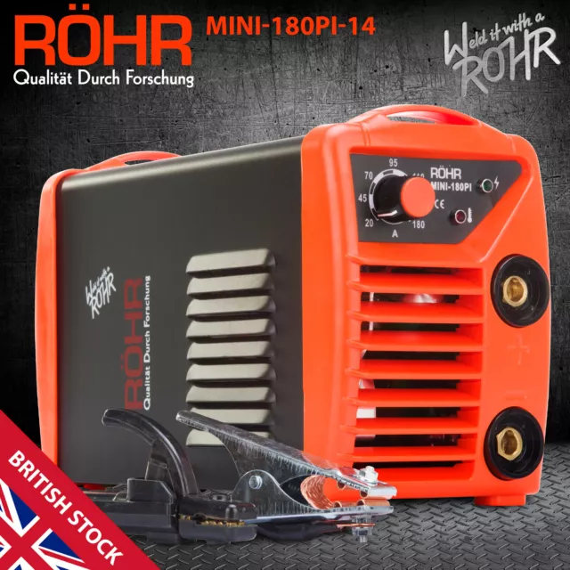 OUT OF STOCK: ROHR ARC Welder Inverter 180amp MMA DC Stick Welding Mini-180PI 2