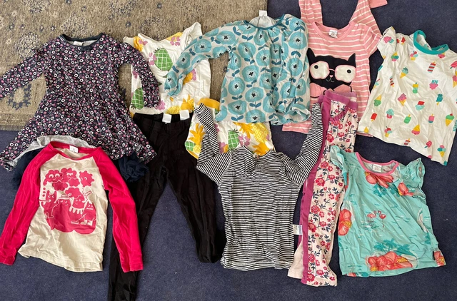 T-shirt polarn o pyret 4-6 anni pacchetto abito ragazze vestiti vintage lotto di lavoro