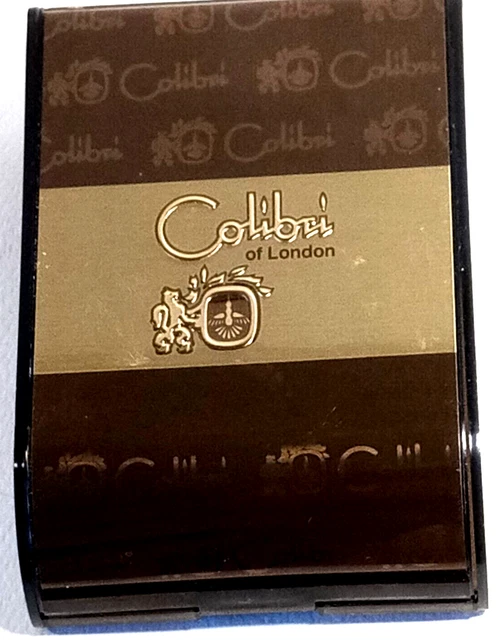 Colibri' Of London -Custodia Per Accendino-Vintage- Scatola-Astuccio-Rare Box