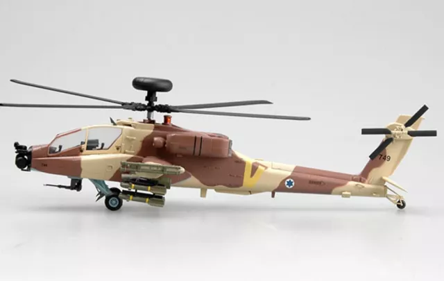 Easy Model 1/72 Israeli AH-64D Apache helicopter Model No.966 #37032