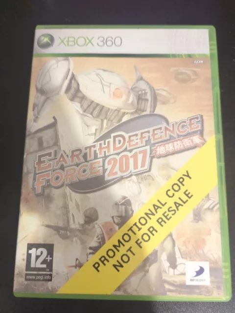 Earth Defence Force 2017 Xbox 360 Promotional Copy