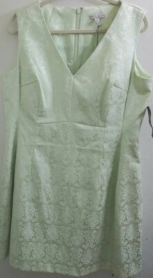 Eva Mendes NY & Co. Jacquard Damask Dress 18