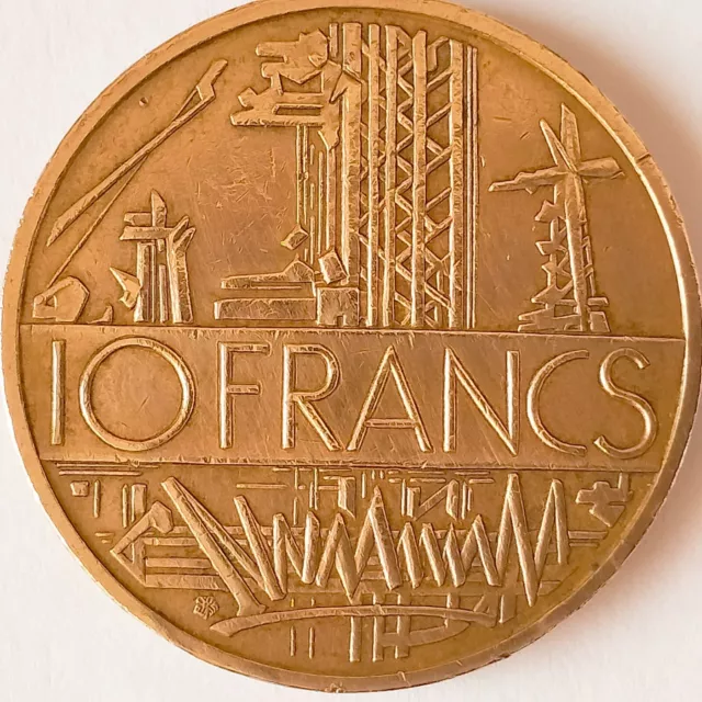 Pièce - Monnaie de France - 10 Francs - G. MATHIEU 1984 - République Française