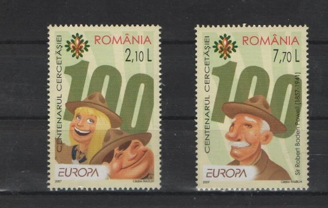 Mi . - Nr. 6190 - 91 Pfadfinder  (3)