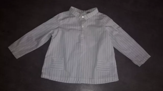 Camicia Bambino Ragazzo Cyrillus 24 Mese 2 Anni Buone Condizioni