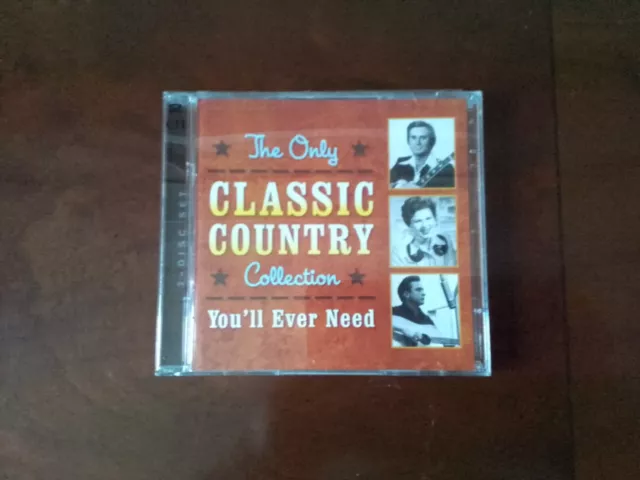 Various – The Only Classic Country Collection You'll Ever Need 2CD's