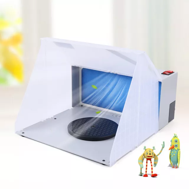 Aerografo professionale cabina mini impianto di aspirazione cabina spruzzo cabina di verniciatura box spray 25 W
