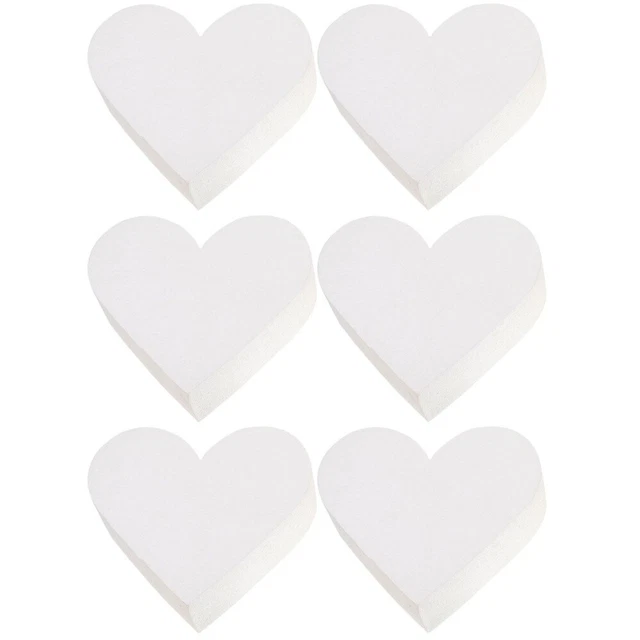 6 pezzi Multi-funzioni cardiache Dummies Dummies Reusable Cake Model Model