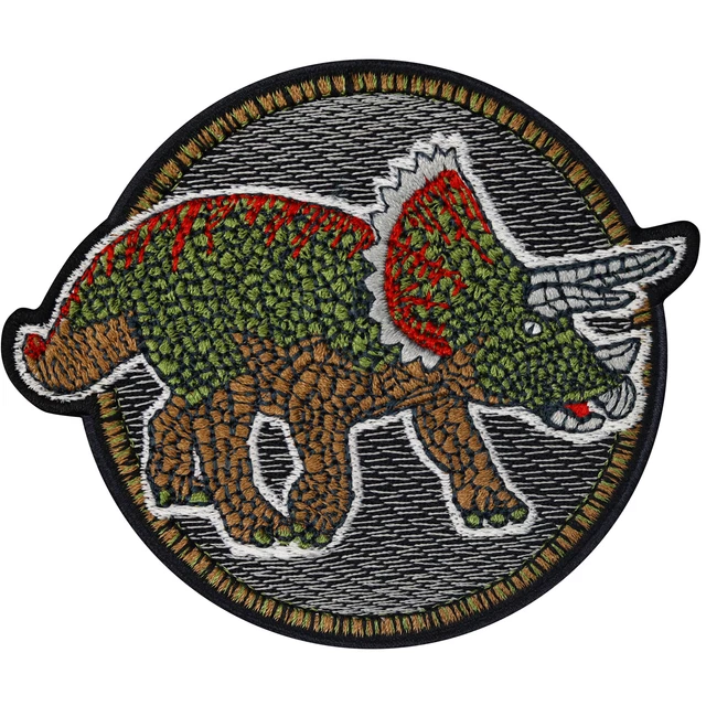 Figure dinosauri toppa bambini patch BREED bambini toppe 100 x 75 mm