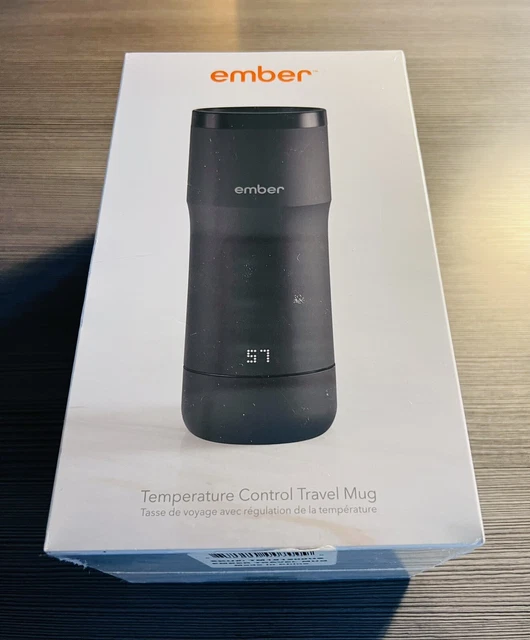 NEW (Unopened) EMBER 12oz Temperature Control Smart Travel Mug - Black