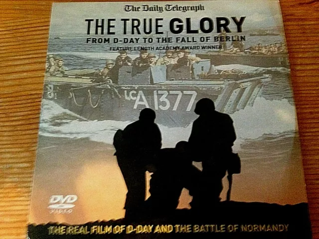 Dvd: The True Glory! - From D-Day To The Fall Of Berlin! - As New!