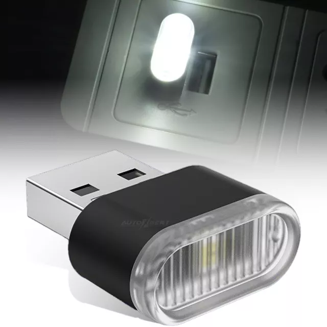 2XMINI USB LED Licht Auto Interieur Neon Atmosphäre Umgebungslampe Lampe  Zubehör EUR 4,63 - PicClick DE