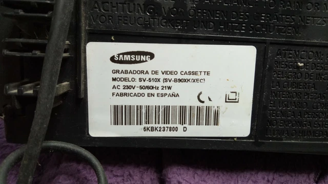 Videocasetera Vhs Sony Slv-n51. Para Reparar O Piezas. | Meses sin interés