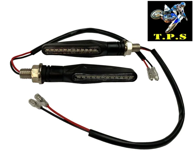 12 Indicadores Led De Flujo Delantero Trasero: Aprilia Sx 50 125 Mx 125 Sxv Rxv 450 550