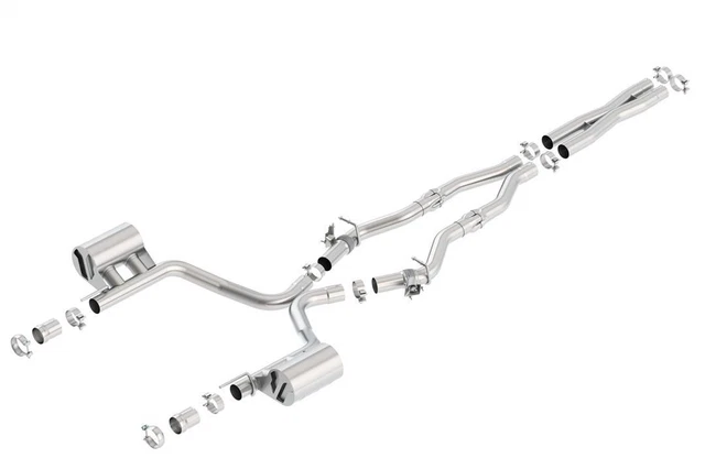 BORLA 140714 2017 Exhaust System 2-3/4 Pipe Diameter and T-304 Stainless Steel