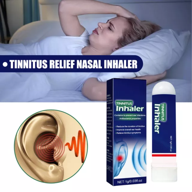 4 Pièces Soulagement Des Acouphènes Inhalateur Nasal Calmant Relaxant