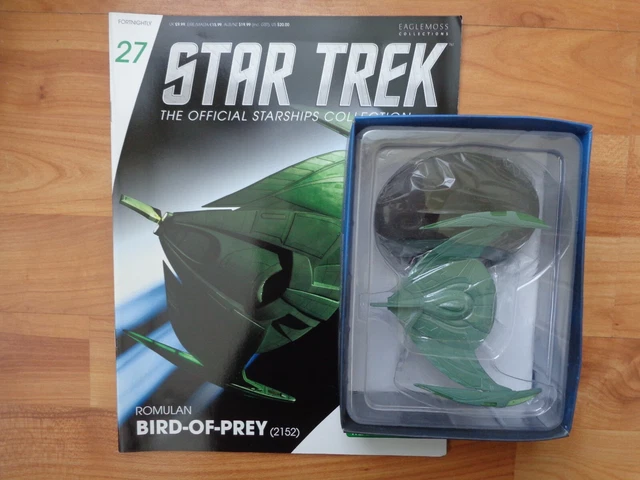 Figurine Vaisseau Romulien Star Trek Picard - Collection Eaglemoss Hero Collector