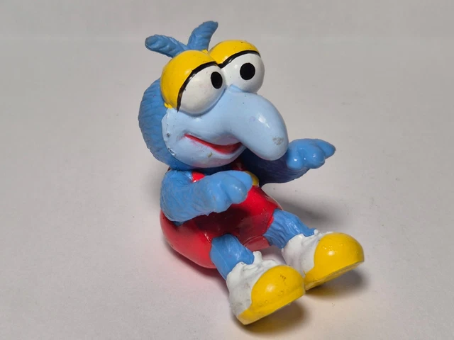 Figurine Muppet Show U424 - Gonzo Avec Fleurs - Édition Espagne 1986 - Henson Rare