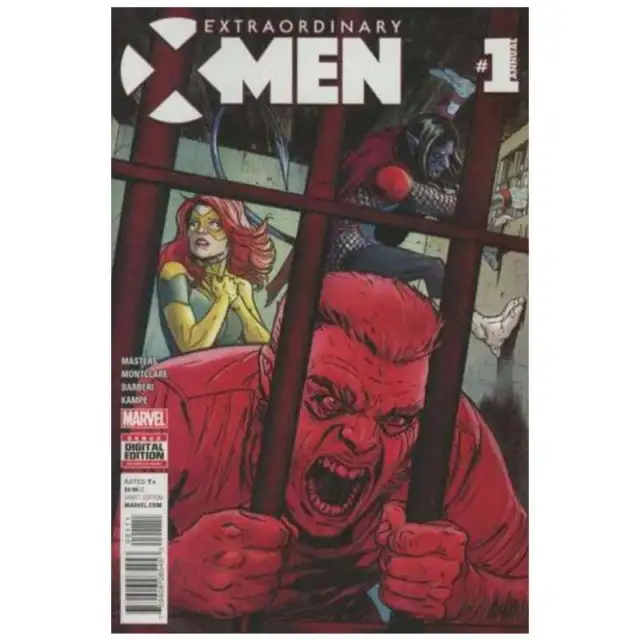 Extraordinary X-Men (2016 series) Annual #1 in NM condition. Marvel comics [p}