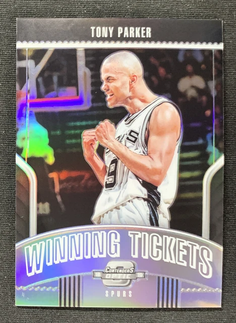Tony Parker 2018-19 Panini Contenders Optic Winning Tickets Silver Prizm #11