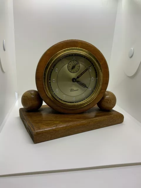 Mercedes 1930s Art Deco Mantle Clock