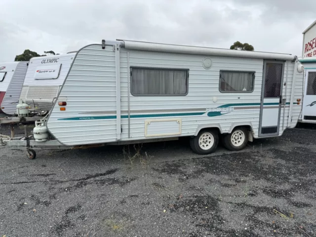 Empire Poptop Tandem Heaps Of Storage Clean 18' Annexe