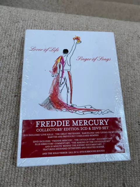 Lover of Life, Singer of Songs [CD/DVD] by Freddie Mercury (CD, 2006)