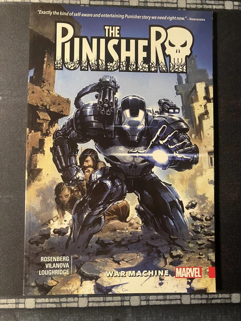 The Punisher : War Machine vol 1 TPB Rosenberg Marvel New Unread OOP