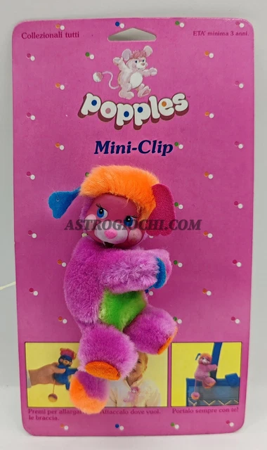 Popples Bibsy Baby Popple Poupée Mattel Vintage 1987 - Neuve Sous Emballage D'origine