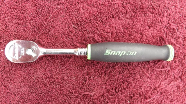 Snap-On *Near Mint!* 1/4" Drive Thl72 Long Soft Grip Ratchet!