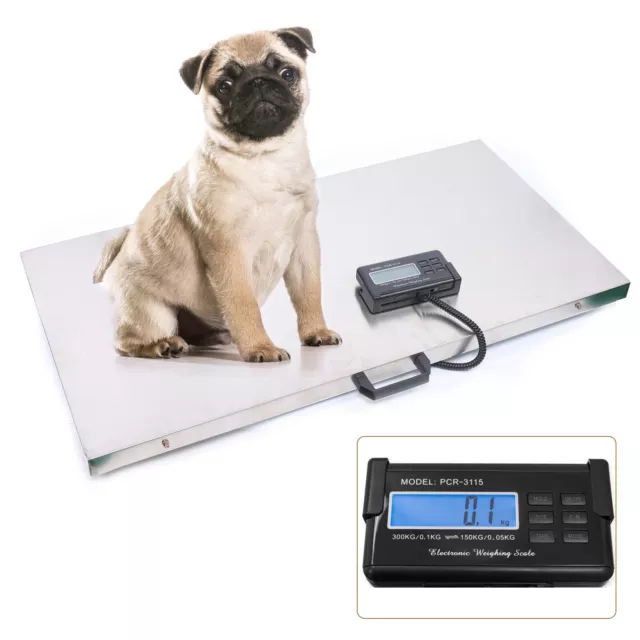 300 kg báscula de suelo báscula de plataforma báscula de animales báscula de paquete báscula de cachorro báscula de carga pesada