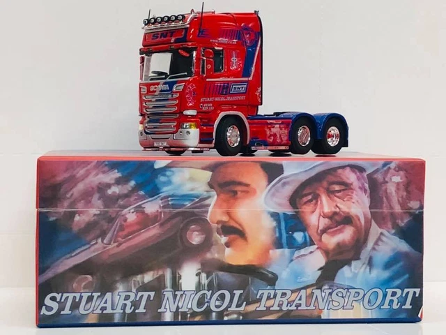 A Tekno 1/50 scale model of an O'Toole Transport Scania R730 Streamline