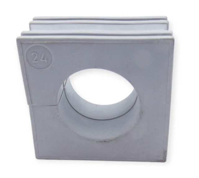 2 Stück Icotek 41224 KT 24 Kabeltülle groß, grau