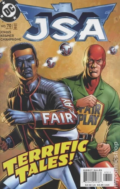 JSA #70 VG 2005 Stock Image Low Grade
