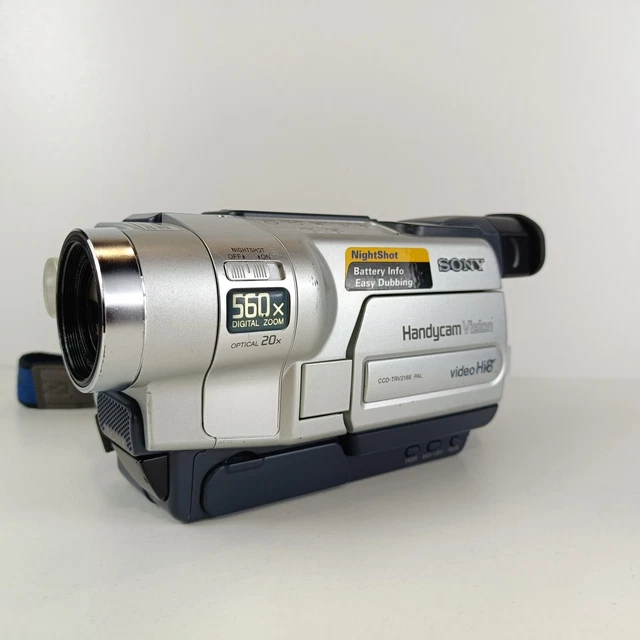 Ccd Tr748e Sony Handycam 560x Digital Zoom Hi8 Sony Handycam 640x