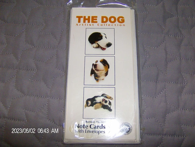 Bernese Mountain Dog Note Cards with Envelopes NEW