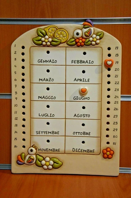 Calendario da parete discount thun