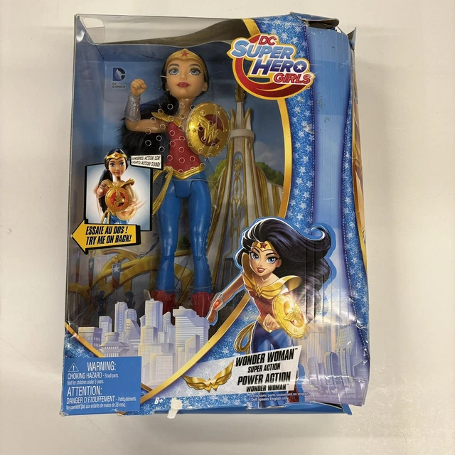 MATTEL DC COMICS Super Hero Girls Wonder Woman Power Action NEW 6+ $21.
