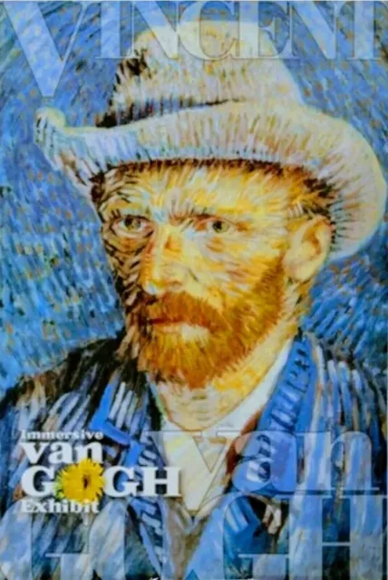 Vincent Van Gogh Immersive Exhibit Impressionist Art Poster 24x36 Experience New