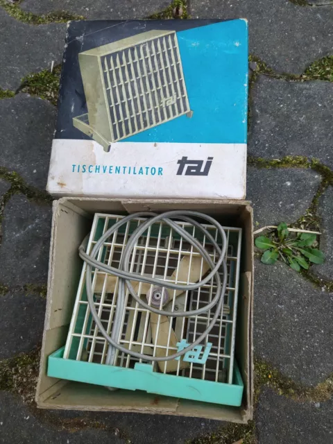 Ventilator, Tischventilator, Vintage DDR VEB Ostalgie