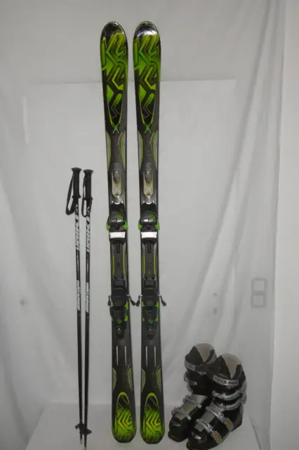 K2 Ski " Charger " Top Allmountain Carver 174 Cm + Skischuhe Gr: 43 Im Set