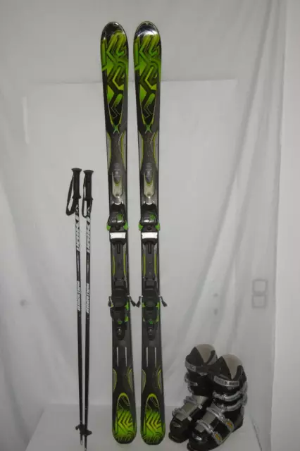 K2 Ski " Charger " Top Allmountain Carver 174 Cm + Skischuhe Gr: 43 Im Set