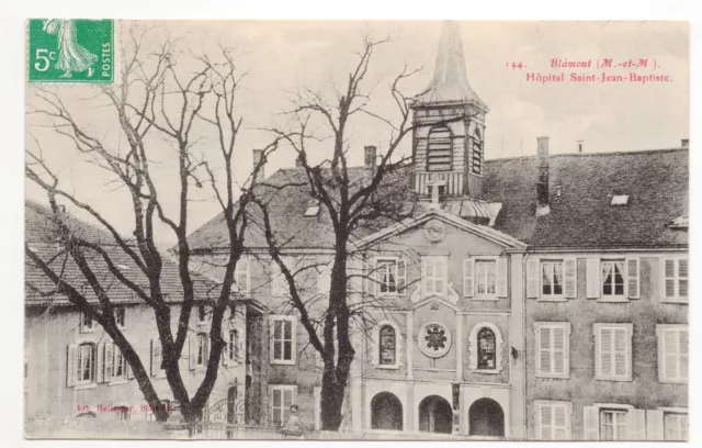 BLAMONT Meurthe et moselle CPA 54 hopital saint jean baptiste