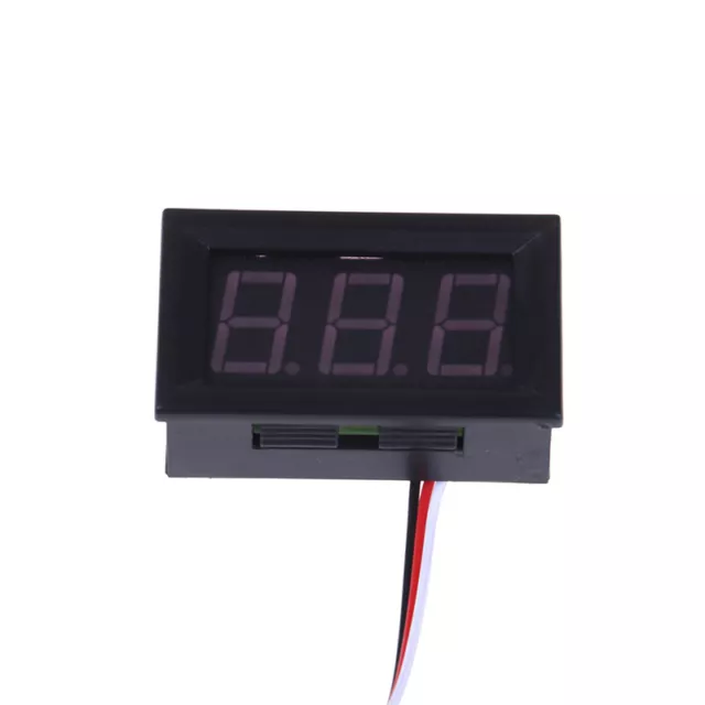 DC 0-30V 3wire LED digital display panel volt meter voltage voltmeter carmoto~m'