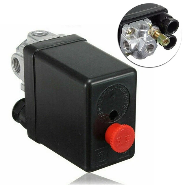 LaBlanc - Pressostat,compresseur D'air,régulateur De Pression Compresseur Avec Manomètre, Vanne