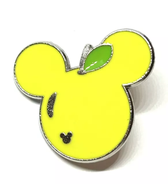 Disney Pin - Fruit Lemon - Mickey Icon - Hidden Mickey Series